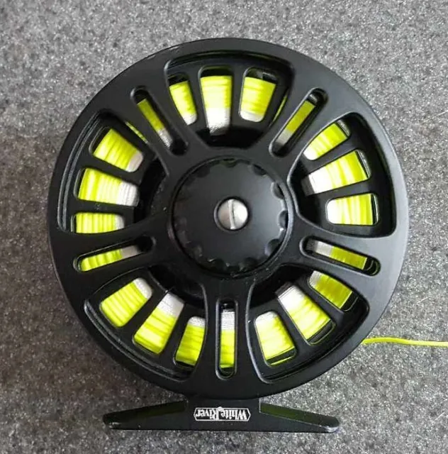 WHITE RIVER FLY Shop Kingfisher Fly Fishing Reel KF910 $42.00 - PicClick
