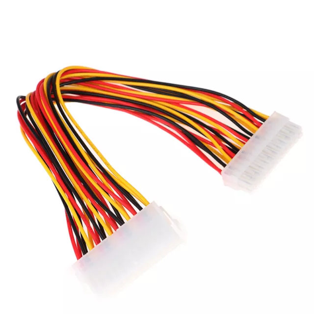 30cm ATX 24 Pin Male to 24Pin Female Power Supply Extension Ca.RQ