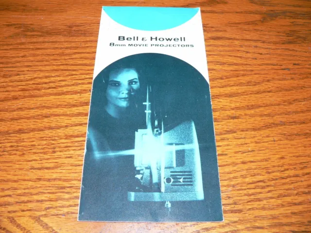 Vintage Bell & Howell 8mm Projectors Brochure~245 BAY, 256, 266, 383~EX Cond.