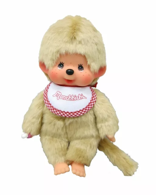 Monchhichi Premium Standard Plush Toy S Beige Boys Height Approximately 19 cm