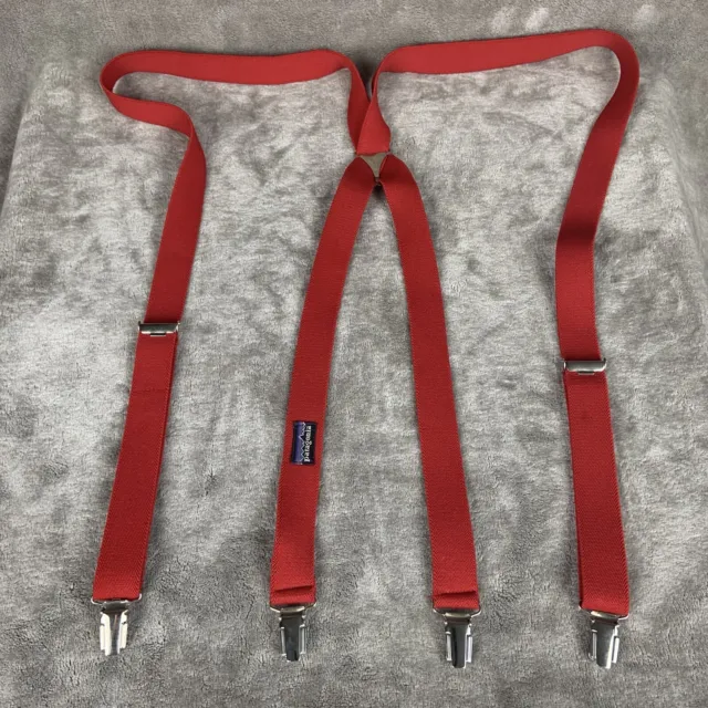 Patagonia Suspenders 1" Wide Adjustable Clip On Patagonia Pants Belt Support