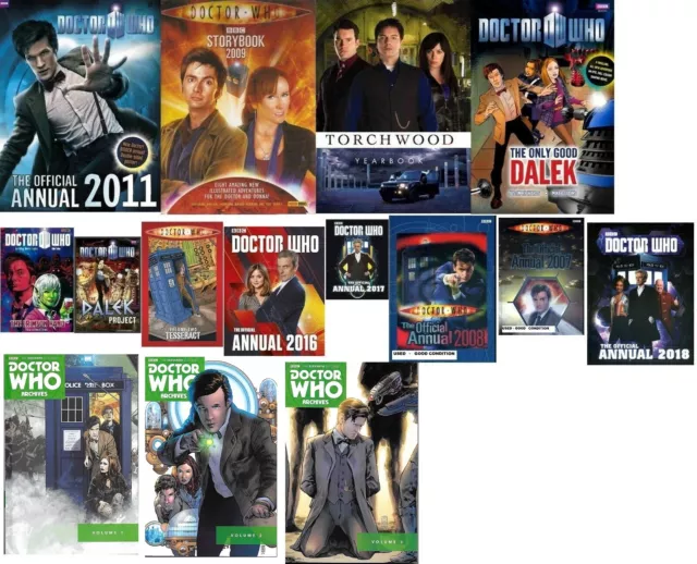 Doctor Who GRAPHIC NOVELS & ANNUALS (Assorted)