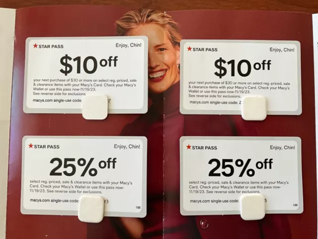 Macy's coupons deals october 2019