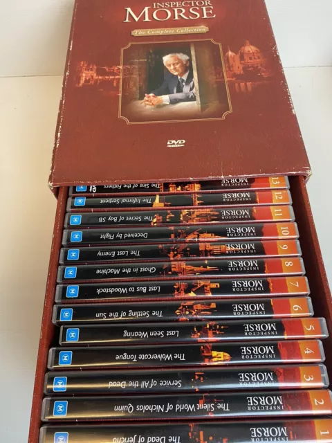 Inspector Morse The Complete Collection Box Set Disc DVD Set Region