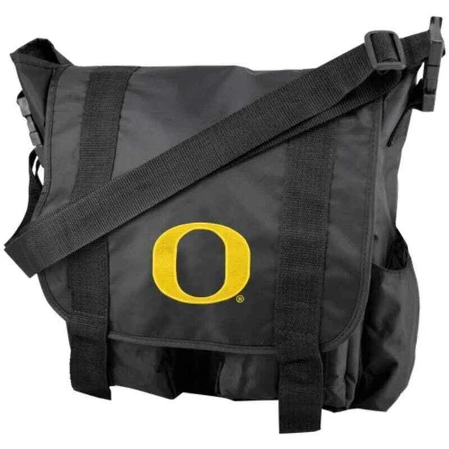 Oregon Ducks Premium Diaper Bag With Changing Pad Baby Shower Black NCAA New