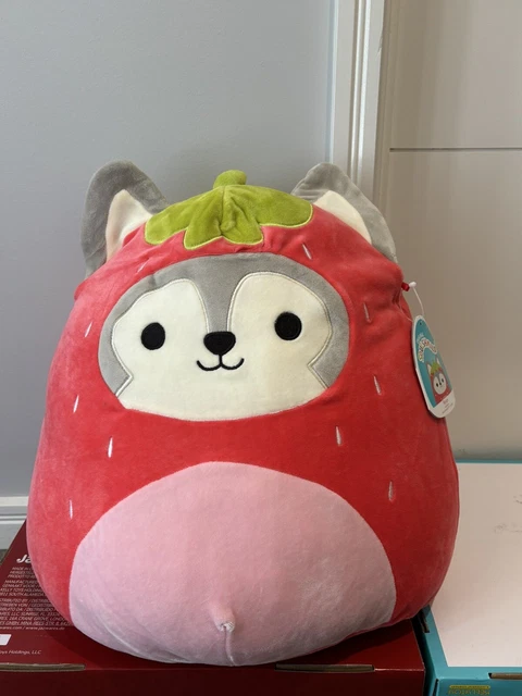 squishmallow husky strawberry