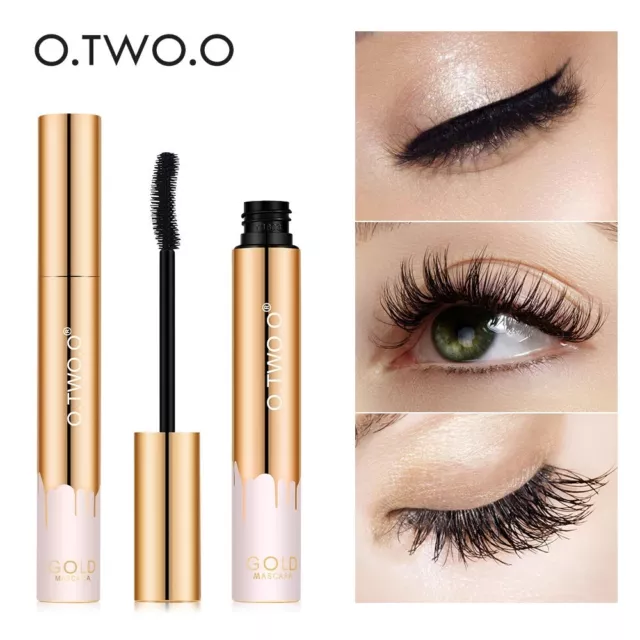 O.TWO.O Mascara 3D allongement des cils noirs  brosse beauté maquillage longue