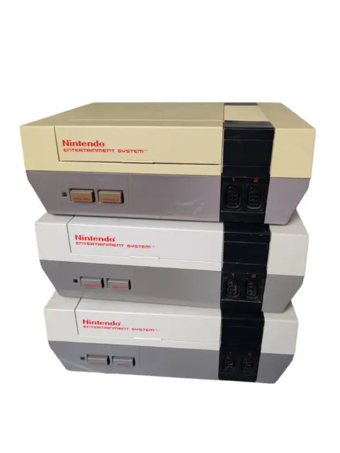 3 CONSOLES NINTENDO TESTé S'allume clignote sans cables ni alime ...