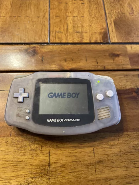 Nintendo Game Boy Advance Console System - Clear Glacier