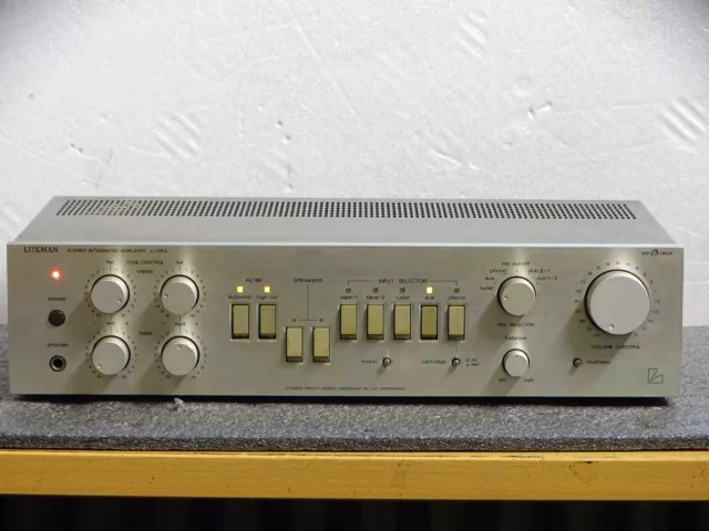 Luxman L-116 Stereo Hifi Verstärker  AMPLIFIER silver