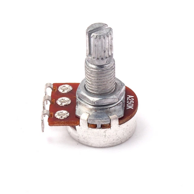 Potenziometro Volume Chitarra 250K Toni Lineari della Terra Perlescenti