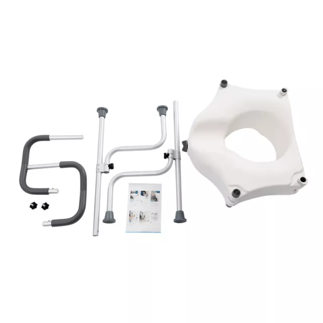 WC-Arm, WC-Booster, WC-Sitz, 170° verstellbar für Behinderte, kalte Menschen Neu 3