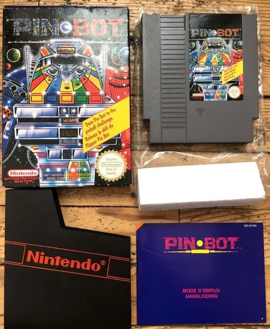 Be - Pin Bot Complet Boîte Notice Nintendo Nes Pal B Fra Cib Ovp Pinobot - Gc