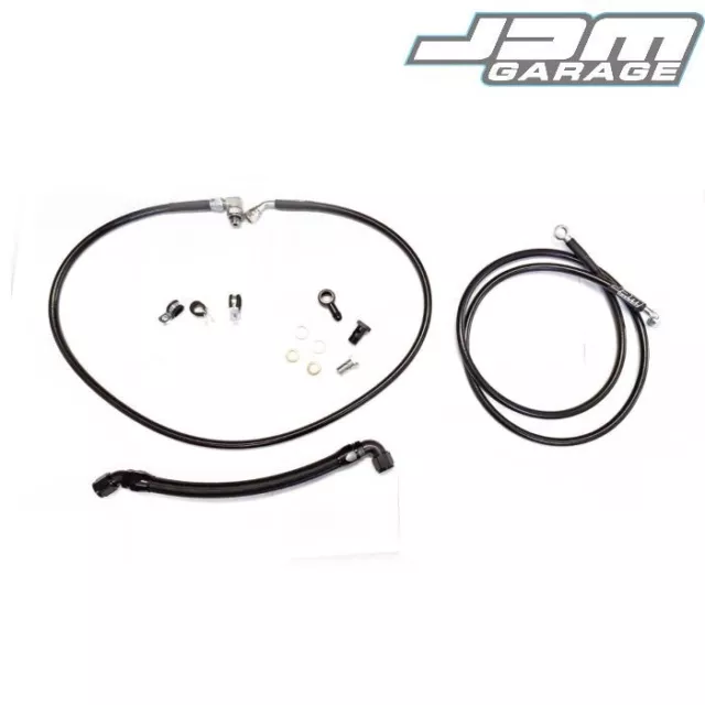 JDMGarageUK Power Steering Line Kit For Nissan Skyline R32 GTST RB20DET