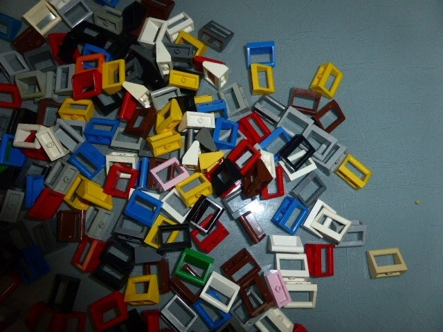 Lego Lot De + 300 Tuiles Ajourées, Arceau Coffre Voiture, Reference 2432 4
