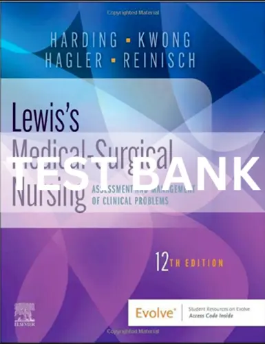 Test Bank Lewis’s Medical-Surgical Nursing Clinical Problem 12th Ed Harding