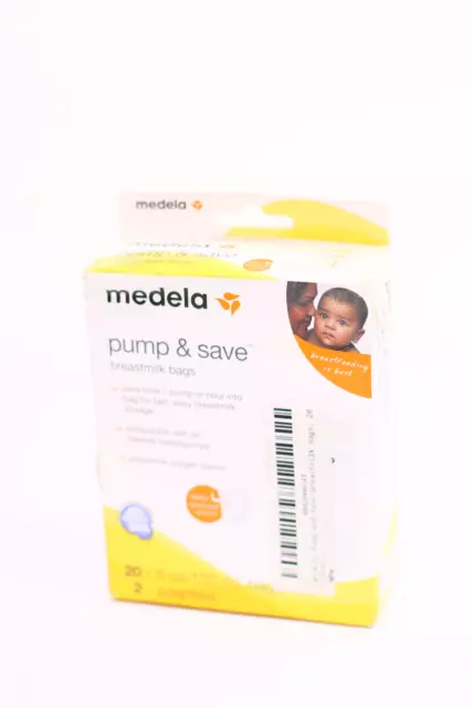 Medela Pump and Save Breast Milk Storage Bags  20 ct.