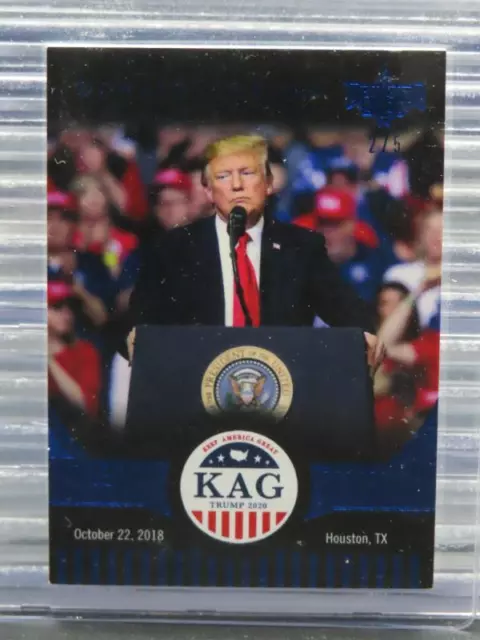 2020 Decision Donald Trump Thank You KAG Keep America Great Blue Foil #2/5