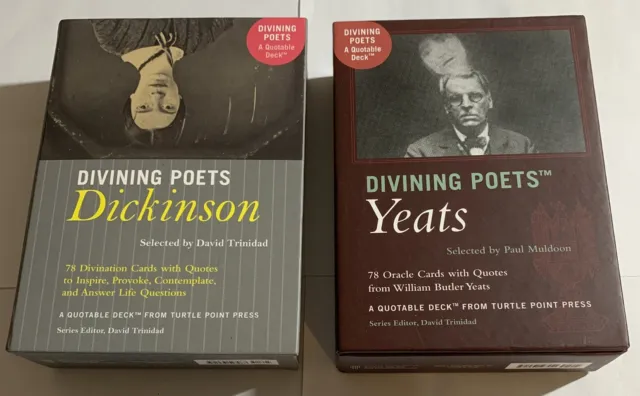 Divining Poets:2 Oracle Decks, Dickinson By D. Trinidad & Yeats By Paul Muldoon