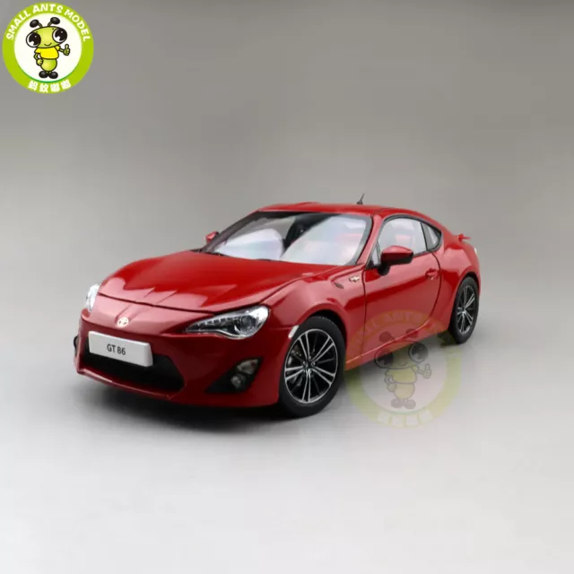 1:18 Toyota 86 GT GT86 Racing Car Diecast Model Car Toys Gifts Red 2