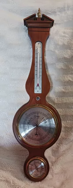 HOWARD MILLER GOODYEAR Presque Isle 612-712 Solid Wood Weather Station