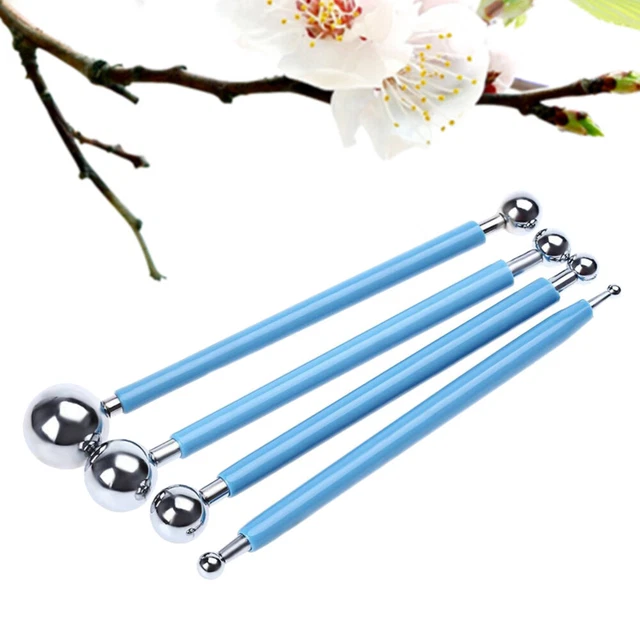 4 Pcs Stift Tonwerkzeuge Stylus-Punktierungswerkzeuge Keramik