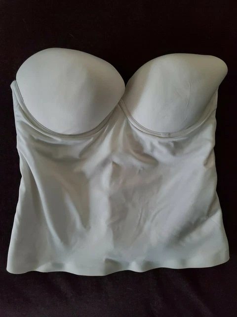 Felina white corset bra size 38C
