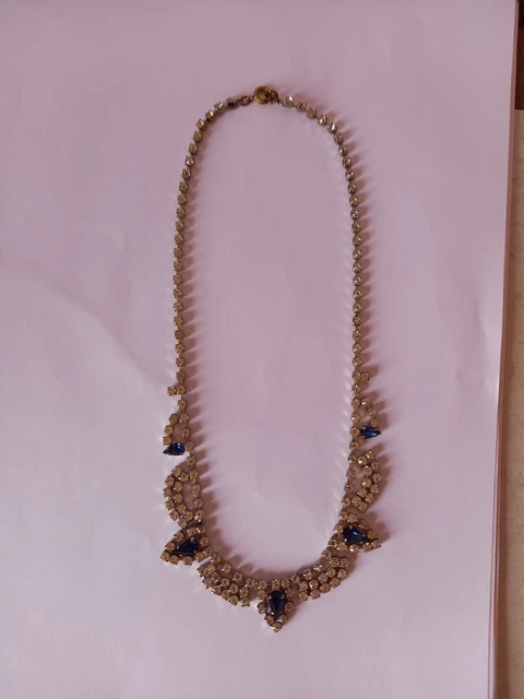 Collier draperie ancien turquoise Alfredo | Caillou Paris