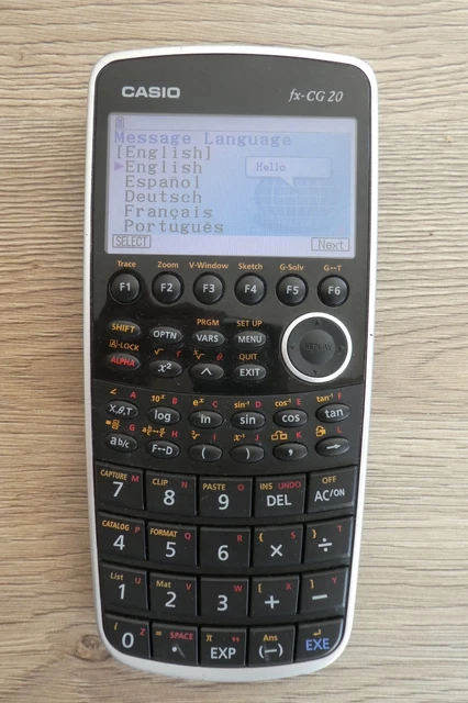 Calculadora Gráfica Casio Fx-CG20 Beduído E Veiros • OLX.pt - Foto 8