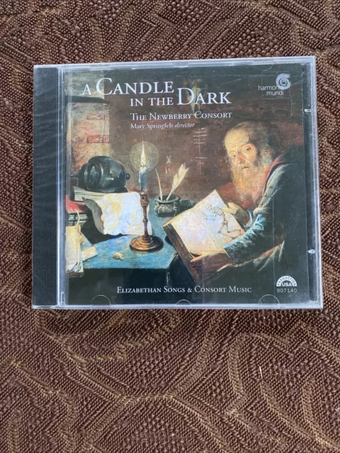 NEWBERRY CONSORT - Candle In The Dark: Elizabethan Songs & Consort brand new CD