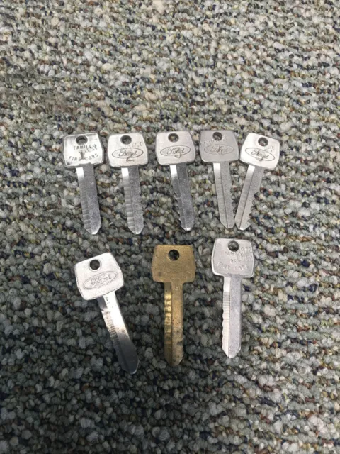 Ford Brand keys, locksmith Test set? 1-5
