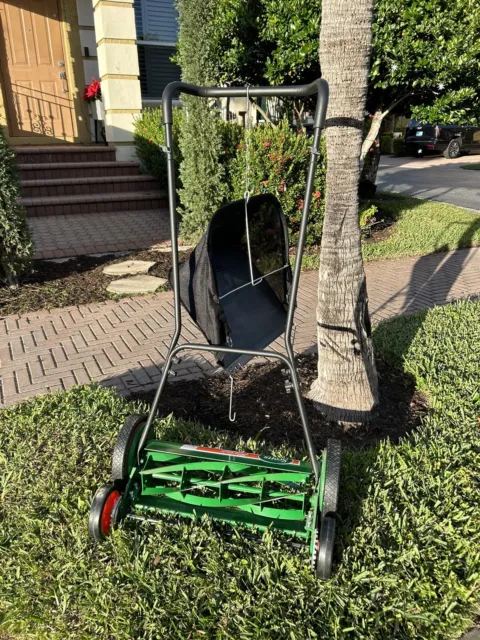 VINTAGE ROTARY PUSH Reel F and N Lawn Mower with Iron Wheels $165.00 -  PicClick