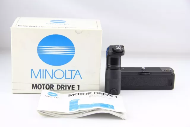 Minolta Motor Drive 1 per X-500/X-700 nuovo in IMBALLO ORIGINALE # 10871