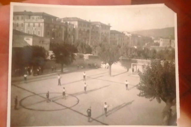 Terni Stadio Campo Sportivo S.francesco Anni "20 '30 Albero Terzino No Cartolina