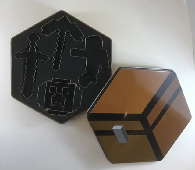 ThinkGeek Mojang Minecraft Video Game Cookie Cutters Boxed Set of 5