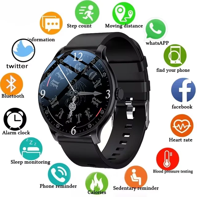 Montre Connectée Lige Pour Homme – Édition 2022, élégante Et Sportive