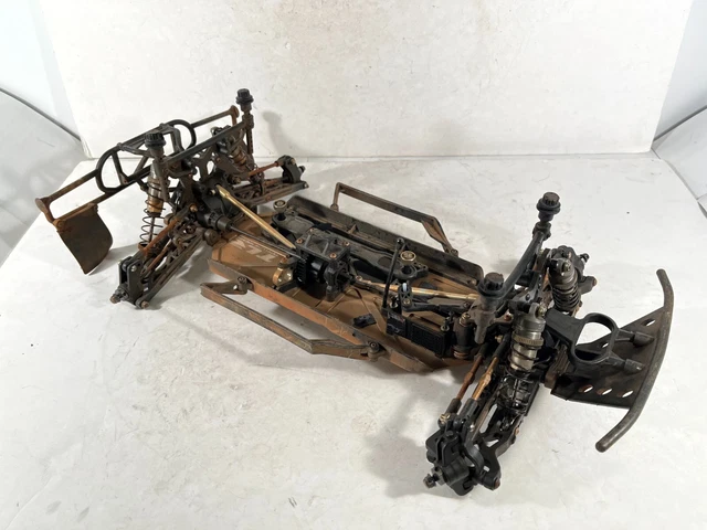 Team Losi Racing TLR SCTE 2.0 1/10 4x4 Short Course Truck Roller Slider Chassis