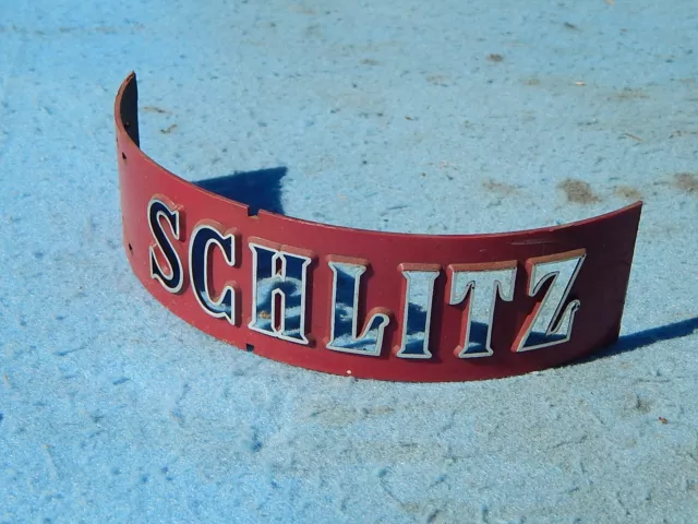 1960s ?? Schlitz beer SCHLITZ logo from Globe style sign