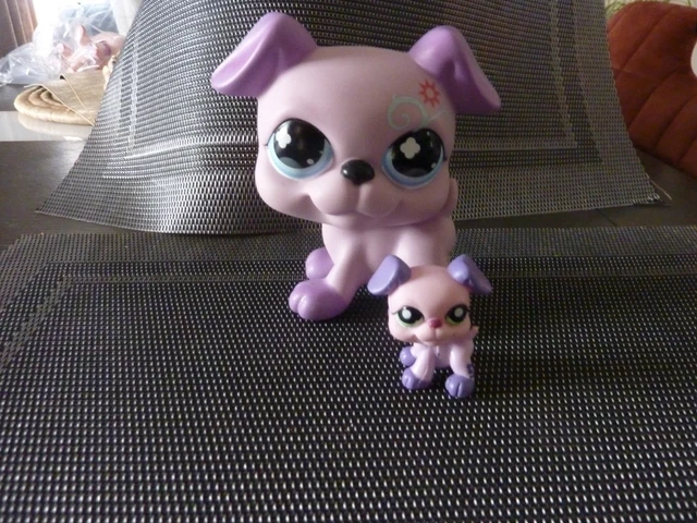 LITTLEST PET SHOP boxer dog #25 authentic genuine EUR 3,44