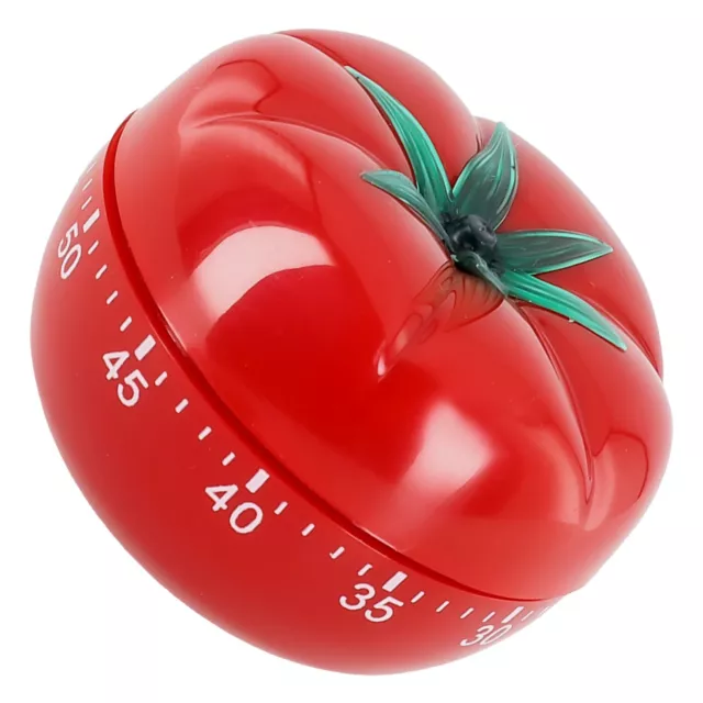 Timer da cucina a forma di pomodoro carina sveglia conto alla rovescia senza bat