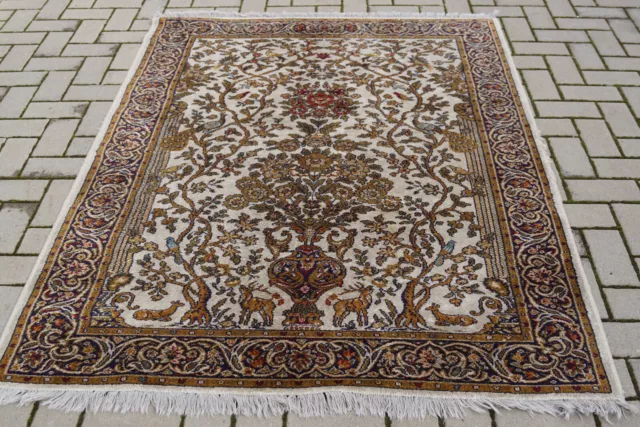 Alfombra Oriental Alfombra Persa Antiguo Retro Carpet Vintage 170 x 130