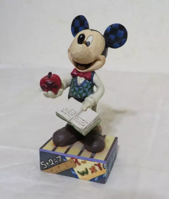 Mickey Mouse Figurine Jim Shore Disney Traditions “Class Act” #4049634 Enesco