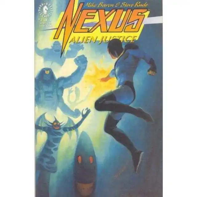 Nexus: Alien Justice #2 in Near Mint condition. Dark Horse comics [b,