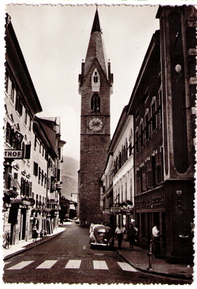 Cartolina Trentino Alto Adige - Bolzano - Bressanone 7953 - Via Torre Bianca