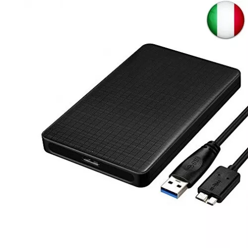 EasyULT Case Esterno per Disco Rigido 2.5", USB 3.0 Enclosure Hard Disk Esterno