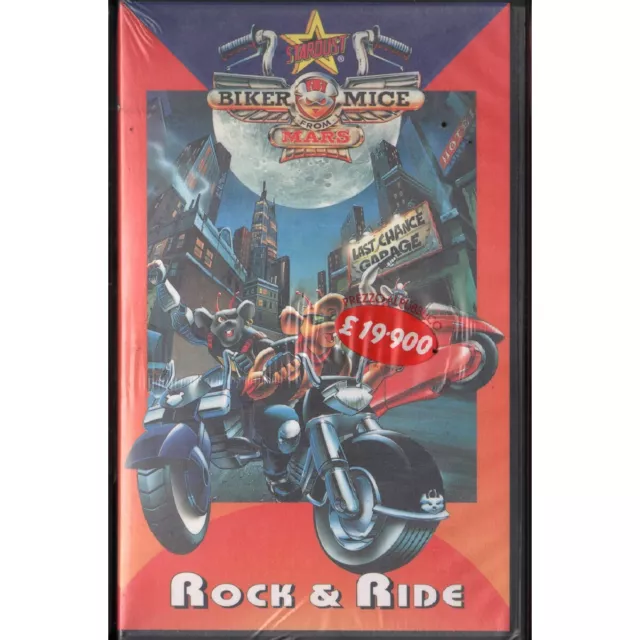 Biker Mice From Mars - Rock And Ride VHS Univideo - EHV00056 Sealed