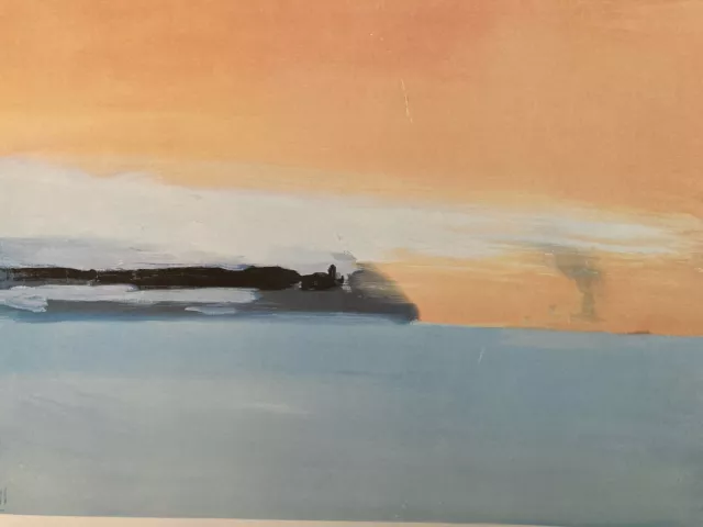 lithographie Chemin De Fer Au Bord De La Mer Nicolas De Staël Stael Art 1997