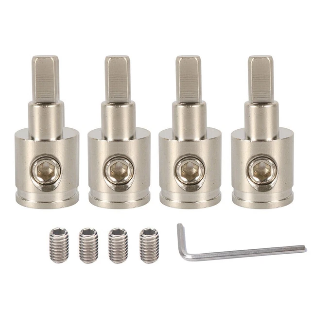 Audio Terminal Rechange Vis Neuf Nickel Placage Améliore Son de Transmission