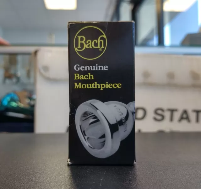 Brand New Vincent Bach Large Shank Trombone Mouthpiece 5G In Silver Plate - Ol.. Brand New Vincent Bach Large Shank Trombone Mouthpiece 5G In Silver Plate - Ol..