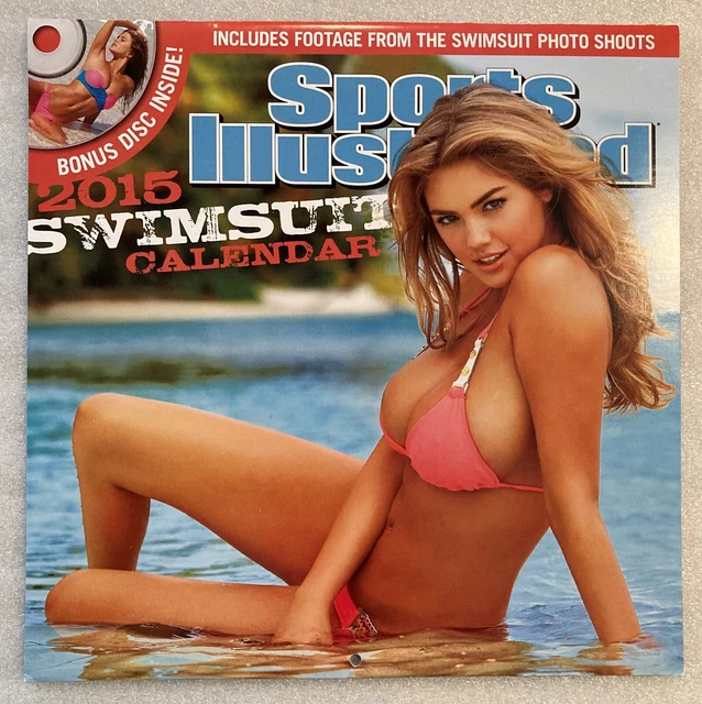 2015 SPORTS ILLUSTRATED Swimsuit Wall Calendar Kate Upton Cover *HTF* £